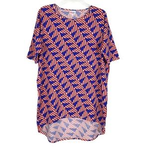 LulaRoe IRMA tunic Flag Old Glory 4th July patriot